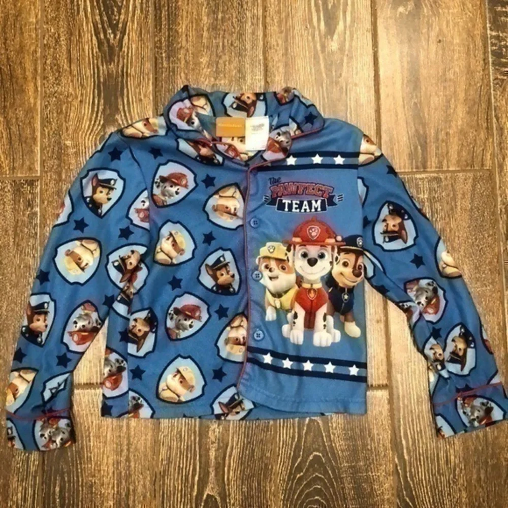 Nickelodeon Paw Patrol Pajama Top Size (6/7)